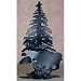 Meyda Tiffany - 23022: Rustic Lodge - Moose 1tree Oil Lamp