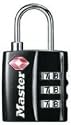 Master Lock 4680DNKL TSA-Accepted Set-Your-Own Combination Lock, Nickel
