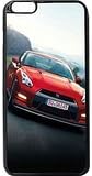 Nissan GTR Sports Car Red iPhone 6 6s plus Cases, Custom Protective Hard Plastic Black Case Cover for New iPhone 6 6s plus 5.5" inch