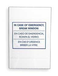Battalion 2NEU3 Emergency Key Box Replacement Glass