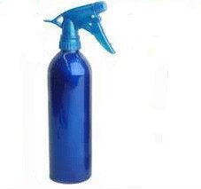 Aluminum Spray Bottle-8 oz.- Silver Only