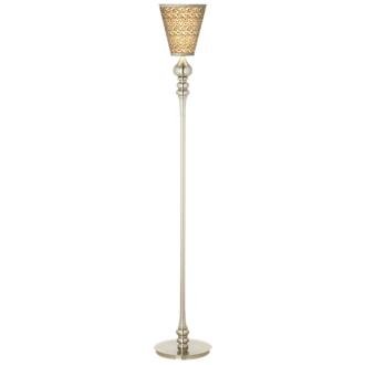 Seagrass Uplight Giclee Floor Lamp