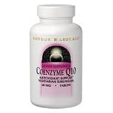 Coenzyme Q10 60mg Sublingual Peppermint 120 Tablets - By Source Naturals
