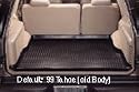 Husky Liners Vehicle Floor LinersBlackRear Cargo LinerHyundaiSanta Fe2007 to 2008Behind 2nd Seat Cargoliner fits over folded flat 3rd rowseat w/3rd rowseats only