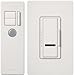 Lutron Maestro IR Fan Control, Single-Pole or Multi-Location, 4-Amp, with IR Remote Control, MIR-FQ4FMT-WH, White