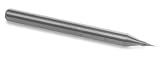 Niagara Cutter 059807 Square End Mill .017 Flute, 1 1/2 L, 1/8 Shank, Carbide, 4xFL