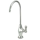 Kingston Brass KS3191AL Restoration 1/4 Turn Drinking Faucet, Chrome