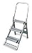 Industrial Grade 2KFG5 Step Stool, Aluminum, 3 Step