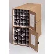 Safco 3051TS Stackable Roll Files, Fiberboard/Steel, 16-3/4 x 38-3/4 x 16-3/4, Tropic Sand