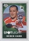 Derek Carr Fresno State Bulldogs (Football Card) 2014 SAGE Hit Silver #144
