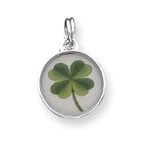 Sterling Silver Four Leaf Clover Charm