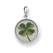 Sterling Silver Four Leaf Clover Charm