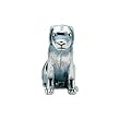 Kera Sterling Silver Dog Bead