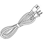 シャープ[SHARP]　シャープブルーレイディスクレコーダー用電源コード（004 500 0081） 【0045000081】