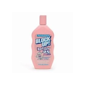 Fruit Of The Earth Block Up! Sunscreen Lotion, Baby, SPF 45 12 oz (355 g)