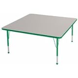 48" Square Adjustable Activity Table (19"-30" Legs) ~ ECR4kids