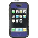 iSkinSilicon Protector Accent for iPhone 1G (Bistre Brown Indigo Blue)
