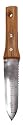 KNIFE SOIL STAINLESS STEEL WITH WOOD HDLE