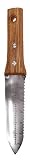 Tools & Hardware : KNIFE SOIL STAINLESS STEEL WITH WOOD HDLE