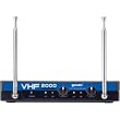GCI Gemini Dual Ch VHF Wireless 2/HEADSET/LA - GCI VHF2000HL