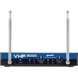 GCI Gemini Dual Ch VHF Wireless 2/HEADSET/LA - GCI VHF2000HL