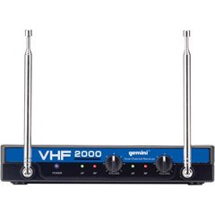 GEMINI DUAL CH VHF WIRELESS 2/HEADSET/LA GEMINI DUAL CH VHF WIRELESS 2/HEADSET/LA