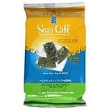 Seas Gift Roasted Seaweed Large Pack Sea Snack (12/3/.17 oz)
