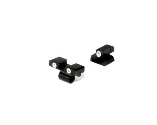 Smith And Wesson Or .40 Adjustable Rear, 3 Dot Front And Rear Night Sight Set, 9 mm