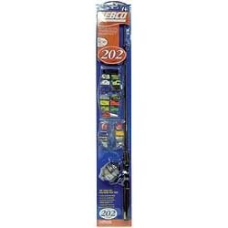 Zebco 202 Childrens Kids Spin Fishing Rod Reel Combo Outfit