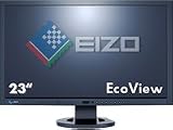 EIZO EV2333WH-BK 58.4 cm (23 Zoll) widescreen TFT Monitor (DVI,VGA, Kontrastverh�ltnis 3000:1, Reaktionszeit 7ms) schwarz
