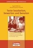 Produkt-Bild: Lehrer-B&uuml;cherei: Grundschule: Texte bearbeiten, bewerten und benoten: Schreibdidaktische Grundlagen und unterrichtspraktische Anregungen f&uuml;r die Klassen 1 bis 4
