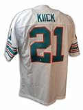 Jim Kiick Miami Dolphins Autographed White Throwback Jersey