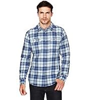 North Coast Pure Cotton Herringbone Checked Shirt