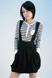 Diesel - MARTINAF-J SUSPENDERED COTTON SKIRT