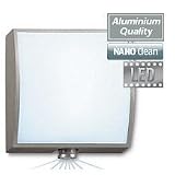 Steinel 655518 Wand Sensorleuchte IP44 silber