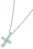 9ct Gold Diamond Cross .