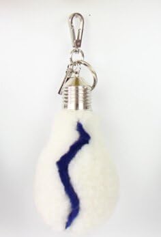 Talentote Cutebugs Original Light Bulb Keychain for Bags Birthday Gift Cbc-ym-081017 (white)