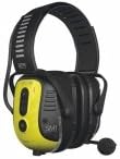 Electronic Ear Muff, 25dB, Over-the-H, Yel