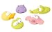 Every creature has it's name on the bottom for learning fun. Each set includes 5 squirtie toys. Packaged as shown in an acetate box. It's a must have learning tool/toy for bathtime! Each toy measures between 2.5" to 4".