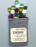21hKdh1SygL. SL160  Chessex Gaming Stones Counter: Glass Stones: Mana Pack   Different Color Translucent Stones W/Bag (40 count)