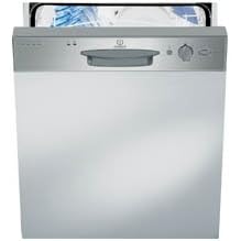 60cm 5 Programme 12 Place Setting Semi Integrated Dishwasher** Own Furniture Door Required ** White (DVG622WH_WH)