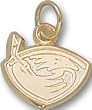 Atlanta Thrashers Full Logo 3/8" Charm/Pendant -14K/10K, Stainless Steel or Gold Plated