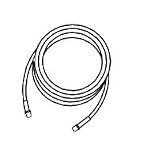 Acme A750DD25 1/4-Inch x 25-Foot Flexeel Reinforced Polyurethane Hose