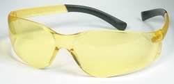 Condor 1FYX9 Safety Eyewear, Frosted, Amber Lens