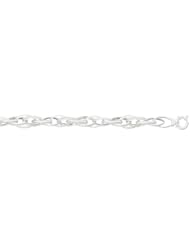 Sterling Silver Italian Fancy Bracelets Extra Long 8.25 AWSS-46-021825