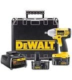 DEWALT DW055K-2 Heavy Duty 14.4-Volt Ni-Cad 1/2-Inch Cordless Impact Wrench