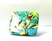 1 Bague femme fantaisie diametre 3x3 cm. Millefiori. Support bague 18mm ajustable. Accessoire argenté. Livraison gratuite.