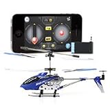Blue iPhone iPad iTouch Controlled Syma S107 S107G - Channel RC Helicopter iCopter by Syma