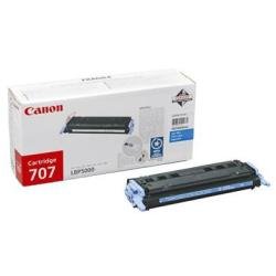 Canon i-SENSYS LBP-5000 LBP5000 707 CRG707C CRG707 C - laser toner cartridge - 1 x cyan blue