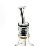Flip-Top Metal Bottle Pourer - Set of 6